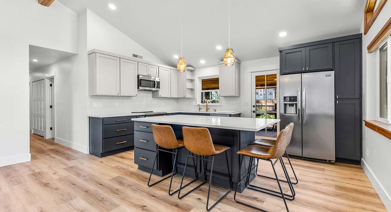 Actual Kitchen created from Barden rendering